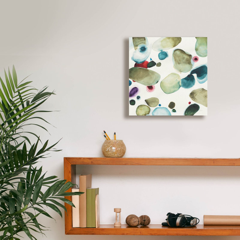 «15423 - What If 3» par Shirley Novak, art mural sur toile, H 12 po x l 12 po x P 0,75 po