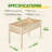 Merseles Wood Outdoor Elevated Planter