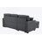 Modular Sleeper Sectional Sofa With Storage