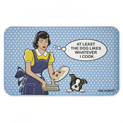 Tapis de cuisine ergonomique rembourré Dog Likes