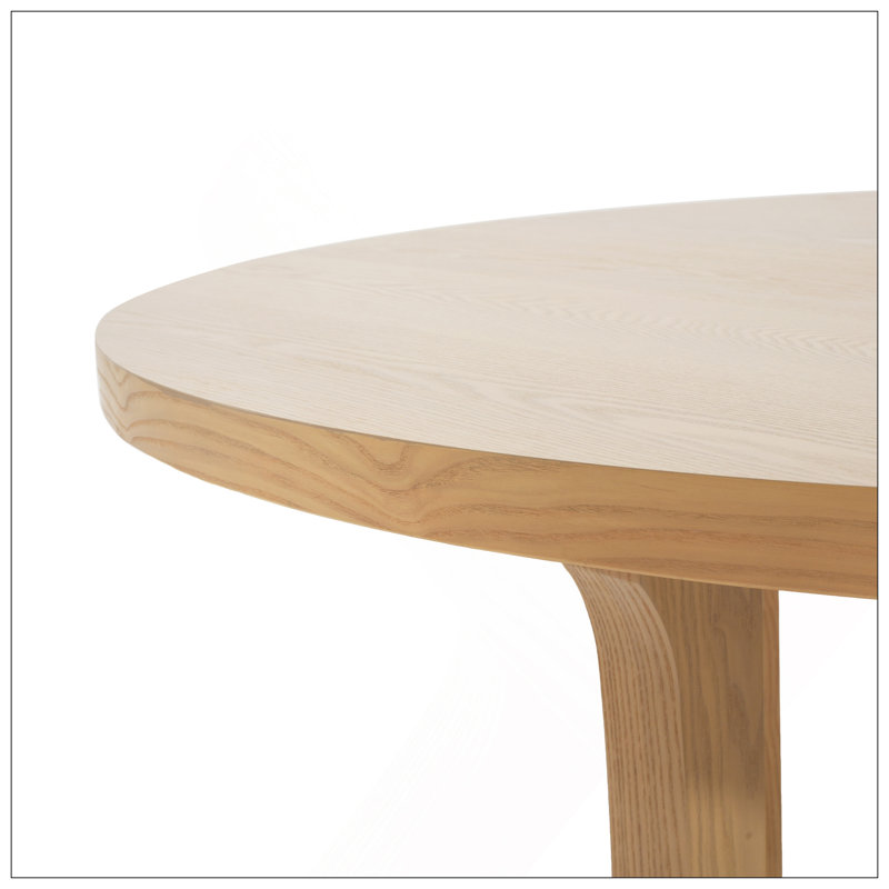 48" Round Dining Table, Natural