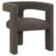Chaise d'appoint rembourrée Boucle-1765054323