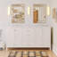Ensemble de meuble-lavabo double 72 po Claudett-468703578-468703555