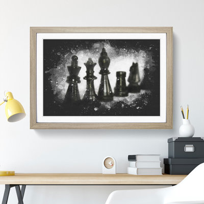 Chess Pieces Vol.1 - Picture Frame Painting