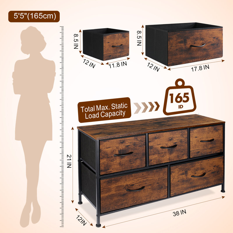 5-Drawer Chest
