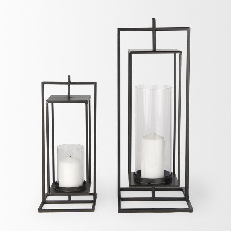 Albus Lantern, 24" H x 9.25" W x 9.25" D