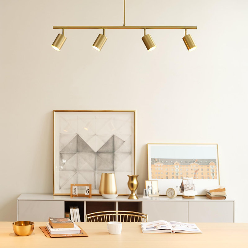 4-Light Adjustable Height Track Lighting