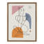 Reproduction d'art sur toile encadrée, "Thinking you" par Rachel Lee 3 Birdies Studio-1895103035