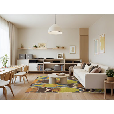 Tapis abstrait moderne 4557