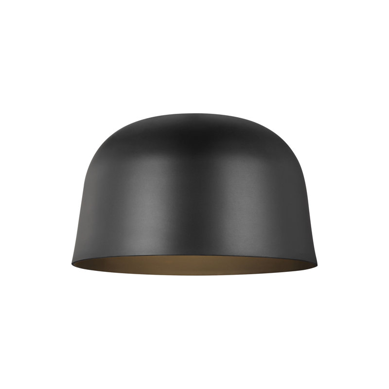 Foundry 1 - Light LED Flush Mount, Nightshade Black