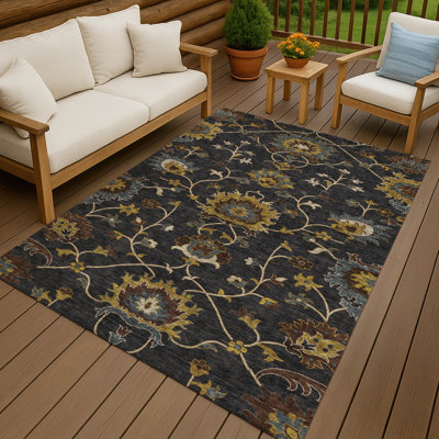 Machine Washable Indoor/Outdoor Mattera ACN2290 Global Rug