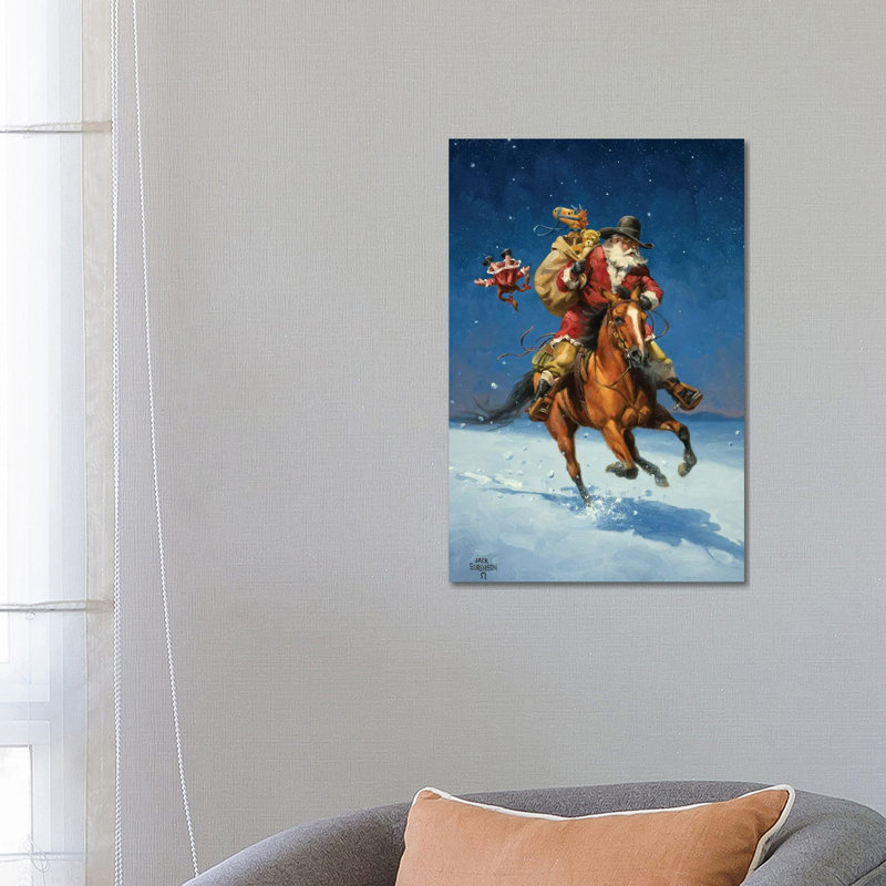 Midnight Rider by Jack Sorenson - Wrapped Canvas Gallery-Wrapped Canvas Giclée, 66.04cm H x 45.72cm W