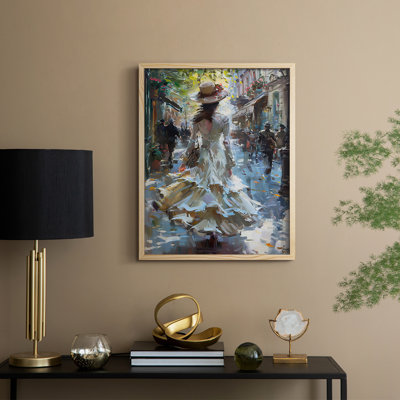 Reproduction encadrée WOMEN Series DCXLIV - bois massif