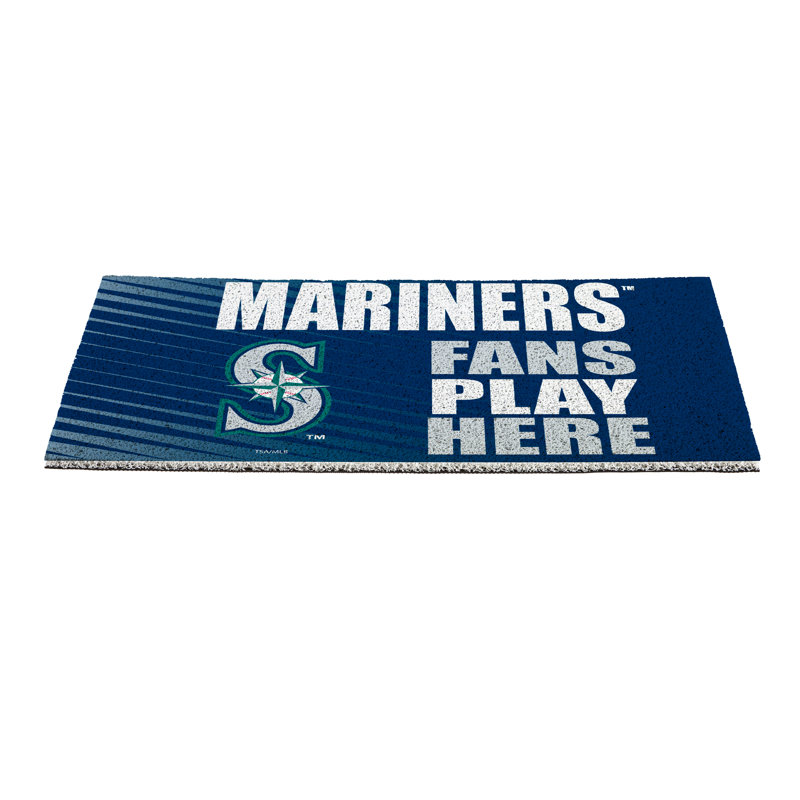 Tapis en PVC Seattle Mariners Fan, 28 po x 16 po