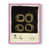 Cadre photo rose simple
