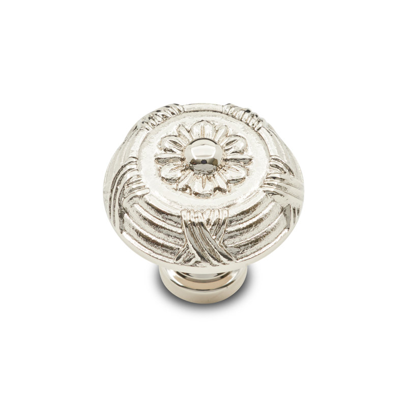 CK Series 1 1/2" Diameter Mushroom Knob, Small, Polished Nickel