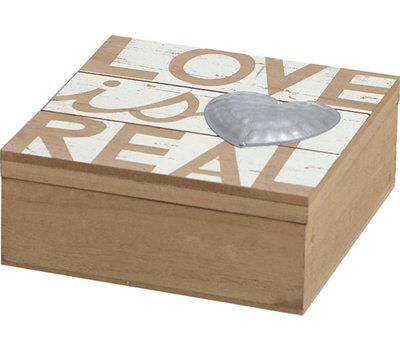 Wood Jewelry Box + Self Standing