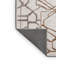 Tapis gris soyeux et moelleux-100856341
