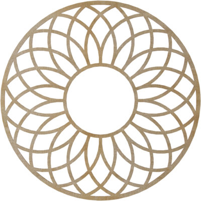 Cannes Wood Fretwork Pierced Ceiling Medallion