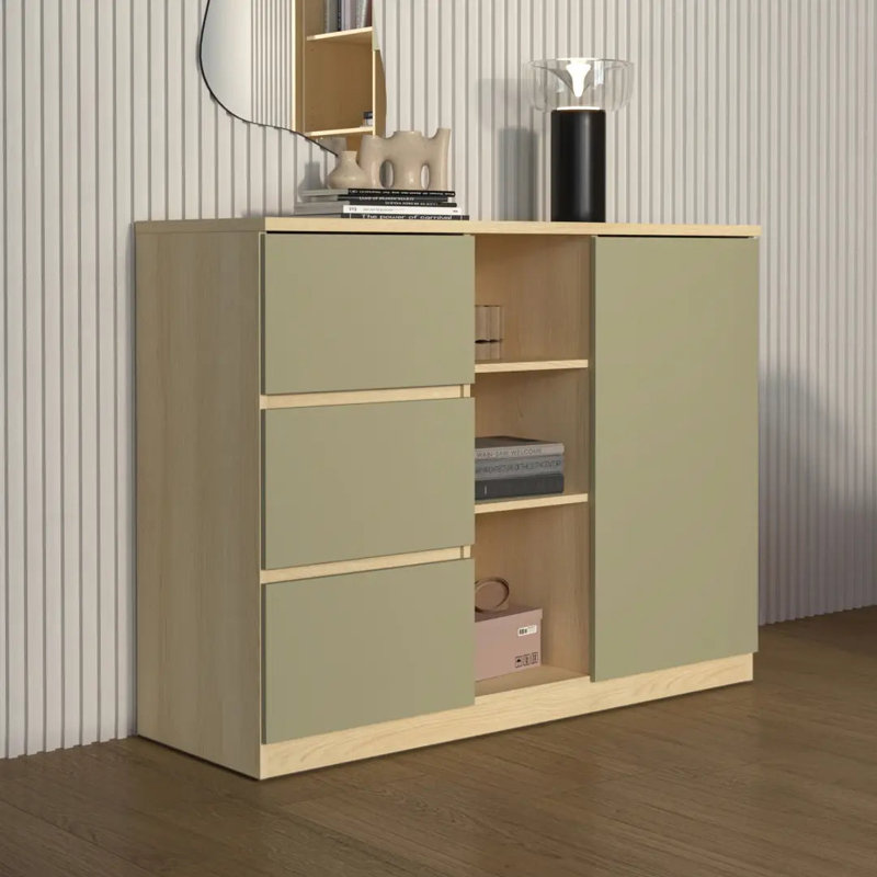 120 cm W Chest of Drawers, Eucalyptus
