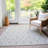 Kaylani Washable Geometric Indoor / Outdoor Rug-550629892