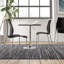 Chaises de vestibule empilables en plastique Oliverson-31020528
