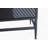 Accent Black Lacquered 4 Door Wooden Cabinet Sideboard Buffet Server Cabinet Storage Cabinet