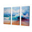 «Vibrant Beach Waves 5» - art mural vagues côtières-372803028-372803033