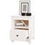 Bedside Cabinet 40X35x49 Cm Solid Wood Pine-863223599