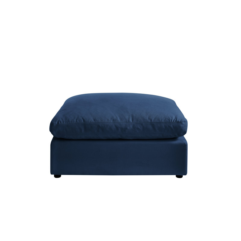 Upholstered Linen Standard, Navy