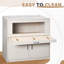 Cage à rat en bois avec armoire de rangement indépendante-100561069