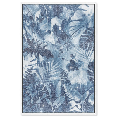 Blue Foliage Print by Oliver Gal