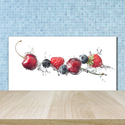 50cm W x 100cm L Glass Peel and Stick Panel