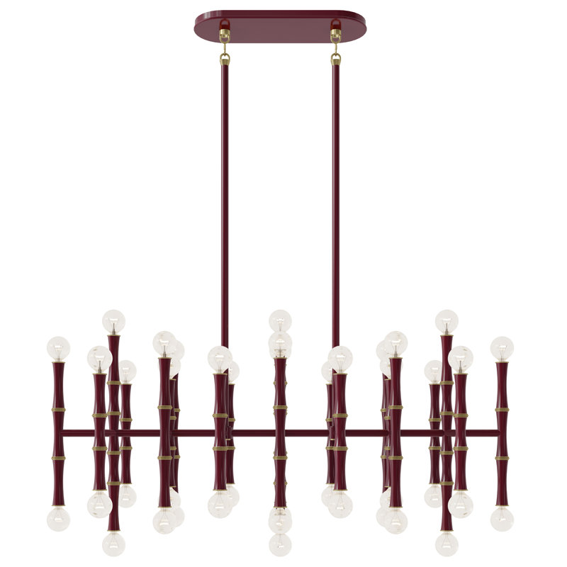 Kane Pendant Light, Sugar Plum/Modern Brass