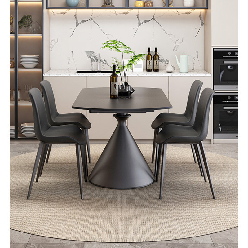 Table de salle à manger Minimalist, H 29,53 po x L 51,18 po x l 51,18 po