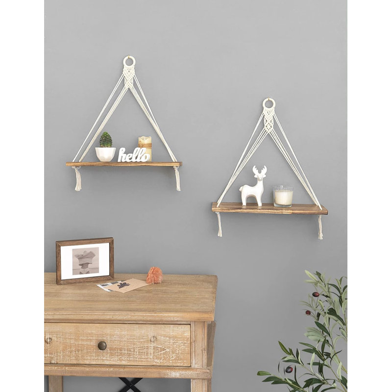 Solid Wood Floating Shelf