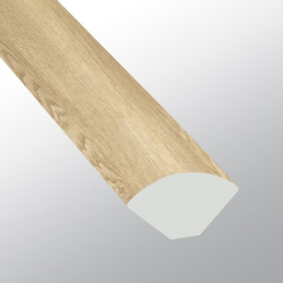 0.75 in. T x 94 in. L x 0.63 in. W Luxury Vinyl Flooring Trim Quarter Round