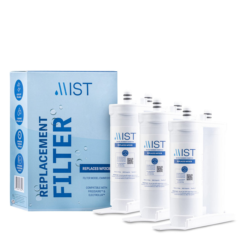 Filtre à eau de rechange Mist WF2CB compatible avec Puresource2, FC100, 9916, 469916
