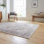 Vintage area rug Machine Woven Rectangle Green-100475190