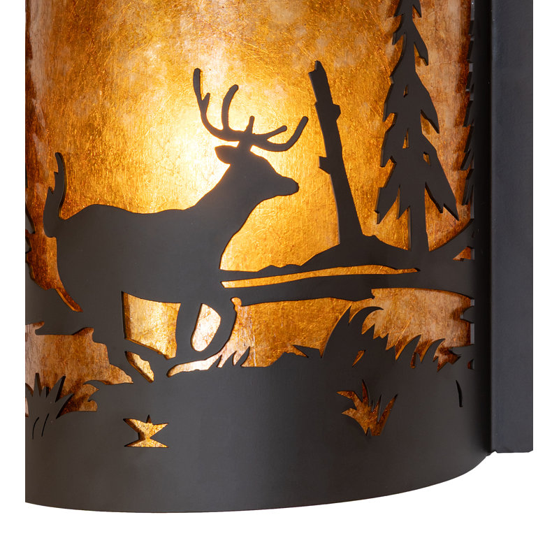 1 - Light Flush Mounted Sconce
