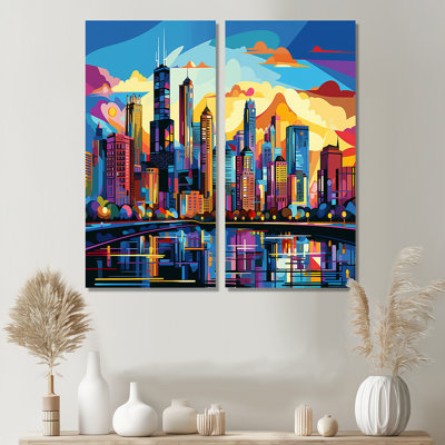 Fruge - Industrial Canvas Prints Set Of 2