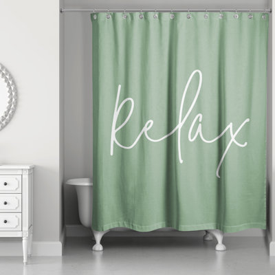 Perine Machine Washable Polyester Shower Curtain