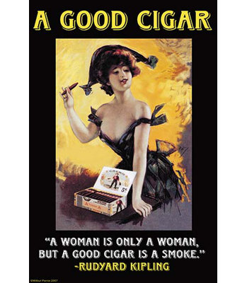 " A Good Cigar " by Wilbur Pierce