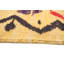 Tapis jaune clair en laine de style ancien de conception unique 5 pi 10 po x 8 pi 10 po Haelly