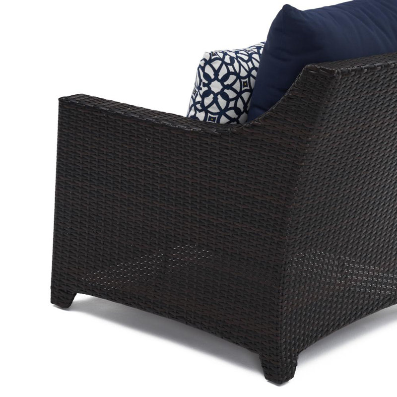 Deco Outdoor 2 - Piece Conversation Set, Canvas Navy Sunbrella® Canvas