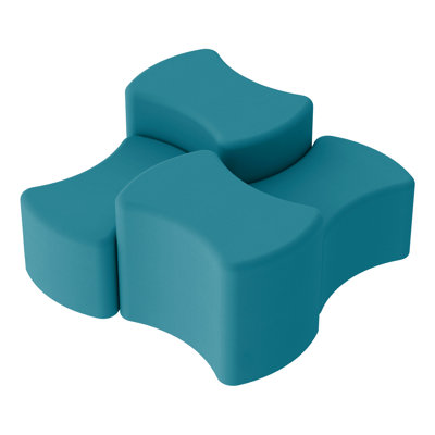 Repose-pieds rembourré Pro Series, paquet de 4