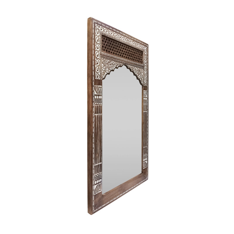 Solid And Engineered Wood Flat Floor Mirror