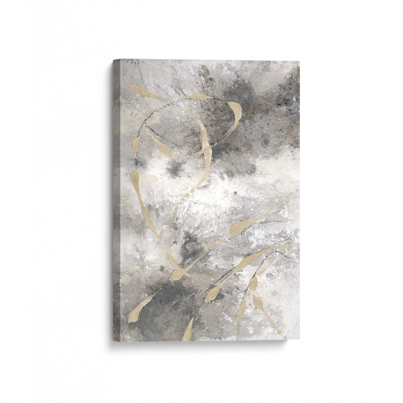 «Gilded Whispers», impression sur archives, Toile tendue, H 18 po x l 12 po x P 1,25 po