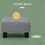 Repose-pieds rectangulaire, petit tabouret, repose-pieds confortable (seulement)