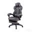 Fauteuil de direction entièrement inclinable avec repose-pieds Gaming